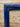 32" to 75" inch Ornate frame for Samsung The Frame and Frame Pro TV models, Glossy Blue finish, not meant for use with other TVs