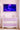 32" to 75" inch Ornate frame for Samsung The Frame and Frame Pro TV models, Glossy Lavender finish, not meant for use with other TVs