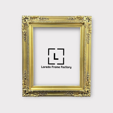 8 x 10 In stock ready to ship, Traditional compo XL ornate corners wood frame,Gold Leaf, vintage wood picture frame, antique style frame,