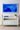 32" to 75" inch Ornate frame for Samsung The Frame and Frame Pro TV models, Glossy Sky Blue finish, not meant for use with other TVs