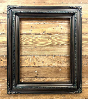 11 X 14 In Stock Ready to Ship Traditional compo ornate wood frame, distressed gold, vintage wood picture frame, antique style frame