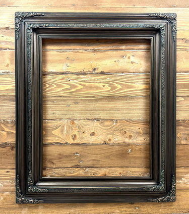 16 x 20 In Stock Ready to Ship Traditional compo ornate wood frame, distressed gold, vintage wood picture frame, antique style frame