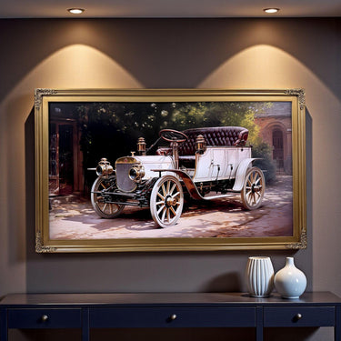 55, 65 & 75 inch ornate frame for TCL Nxt frame, Antique Gold finish, TCL frame Tv not meant for use with other TVs.