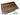 Dog Kennel Wood Topper with safety lip, RED MAHOGANY STAIN , handmade from real hardwood, dog crate top