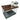 Dog Kennel Wood Topper with safety lip, RED MAHOGANY STAIN , handmade from real hardwood, dog crate top