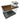 Dog Kennel Wood Topper with safety lip, ESPRESSO STAIN, handmade from real hardwood, dog crate top