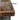 Dog Kennel Wood Topper with safety lip, RED MAHOGANY STAIN , handmade from real hardwood, dog crate top