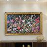 55, 65 & 75 inch Hisense Canvas TV Ornate frame, Gold Marble finish, Canvas TV by Hisense, not meant for use with other TVs,
