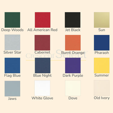 Custom Single Or Double Matboard | 16 Crescent Colors Options for Frames | Add-on Matting | Free Ship with Frame Order
