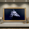 32" to 75" inch Ornate frame for Samsung The Frame TV & Frame Pro TV models, Brushed Gold finish, not meant for use with other TVs.