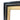 a close-up view of a black and gold picture frame with an ornate, decorative border.