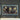 55, 65, & 75 inch Hisense Canvas TV Ornate frame, Honky Tonk Blue With Gold Accents, Canvas TV by Hisense, not meant for use with other TVs,