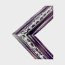 16 X 20 In Stock Ready to ship-Custom wood frame with compo ornate trim. DISTRESSED PURPLE, custom sizes, photo frame, custom made