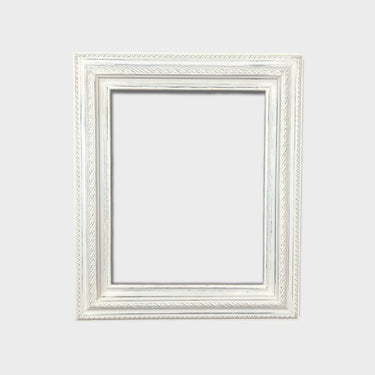 20 x 24 In stock ready to ship, Distressed White picture frame, vintage picture frame, antique style frame, ornate picture frame, custom