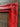 24 x 30 In Stock Ready to ship-Traditional compo XL ornate corners wood frame, High Gloss RED , vintage wood picture frame