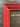 9 X 12 In Stock - Ready to Ship, Classic wood picture frame, HIGH GLOSS RED, ornate frame, floral details, antique frame, vintage frame,