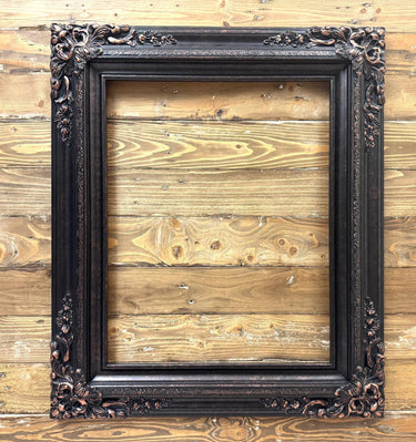 14 x 18 In Stock - Ready to Ship, Traditional compo XL ornate corners wood frame, COPPER, vintage wood picture frame, antique style frame,