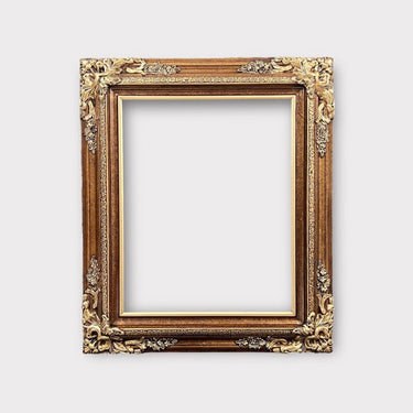 14 x 18 In Stock - Ready to Ship, Traditional compo XL ornate corners wood frame, BRONZE, vintage wood picture frame, antique style frame