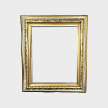 20 x 30 In stock ready to ship, Classic style wood picture frame, crackle finish, gold leaf frame, wood frame, canvas frame, canvas frame.
