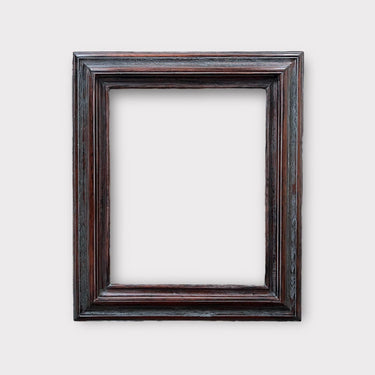 20 x 24 In Stock - Ready to Ship, Rustic western style frame, RUSTIC BLACK CHERRY, wood frame, rustic decor, farm house, hand painted