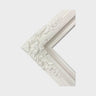 20 X 24 In Stock - Ready to Ship, Traditional compo XL ornate corners wood frame, PURE WHITE ,vintage picture frame, antique ,white frame