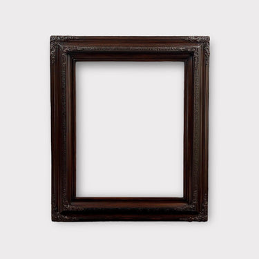 16 x 20 In stock ready to ship, Traditional compo ornate wood frame, DARK WALNUT finish, wood picture frame, photo frame,canvas frame,