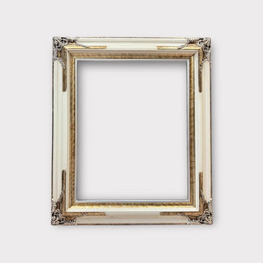 20 x 24 In Stock - Ready to Ship Classic ornate wood frame, White frame, silver leaf frame,custom canvas frame, portrait frame, vintage