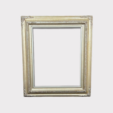 20 x 24 In Stock Ready to Ship Traditional compo ornate wood frame, silver frame,wood picture frame,canvas frame,portrait frame,custom frame