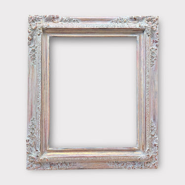 16 X 20 In stock ready to ship, Traditional compo XL ornate corners wood frame, ROSE GOLD ,vintage wood picture frame, antique style frame