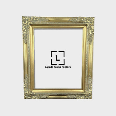 24 x 30 In Stock Ready to Ship Traditional compo XL ornate corners wood frame,Gold Leaf, vintage wood picture frame, antique style frame