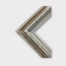 30 x 40 In stock - Ready to Ship, Classic compo ornate wood frame, BRUSHED SILVER finish, wood picture frame, portrait frame