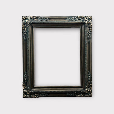 Traditional compo XL ornate corners wood frame, Aged OLD GOLD, vintage wood picture frame, antique style frame,custom sizes available