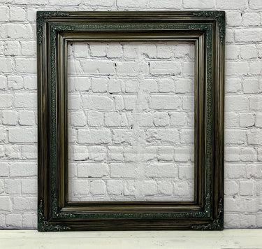Traditional compo ornate wood frame, distressed gold, vintage wood picture frame, antique style frame,