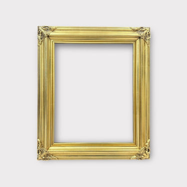 11 x 14 In Stock Ready to ship-Classic compo Ornate wood frame, GOLD LEAF, closed corners ,vintage style wood picture frame,custom picture