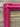 8 x 10 In Stock Ready to Ship,Traditional compo XL ornate corners wood frame, HOT PINK , vintage wood picture frame, antique style