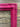 20 X 30 In Stock Ready to ship-Traditional compo XL ornate corners wood frame, HOT PINK , vintage wood picture frame, antique style frame