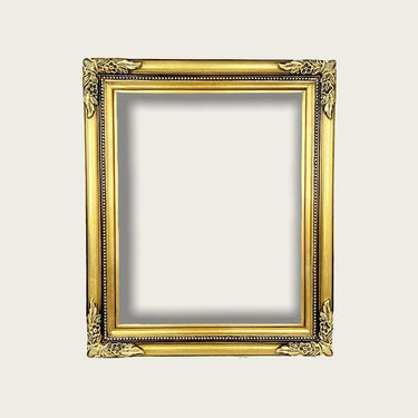 30 X 40 In stock ready to ship,Traditional French style ornate wood frame, GOLD LEAF, hand painted ,vintage style wood picture frame.