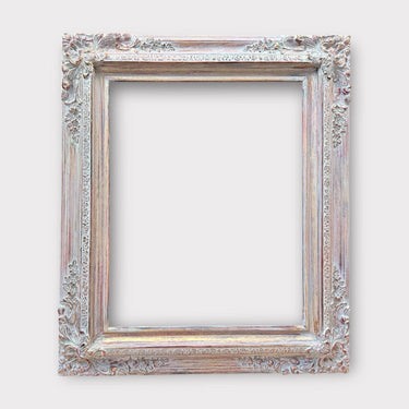 9 X 12 In Stock - Ready to Ship,Traditional compo XL ornate corners wood frame, ROSE GOLD ,vintage wood picture frame.