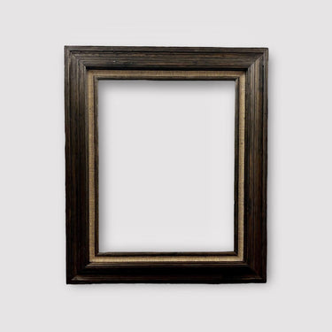 11 x 14 In Stock - Ready to Ship, Rustic wood frame with BURLAP linen liner, wood rustic frame, DARK WOOD finish, custom sizes available,