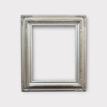 12 x 16 In Stock - Ready to Ship, Traditional compo ornate wood frame, silver frame,wood picture frame,canvas frame,portrait frame,custom