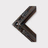 12 x 16 In Stock - Ready to Ship, Traditional compo XL ornate corners wood frame, Dark Walnut, vintage wood picture frame, antique style
