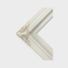 18 x 24 In Stock - Ready to Ship, Classic compo Ornate wood frame, IVORY STAIN, hand painted ,vintage style wood picture frame
