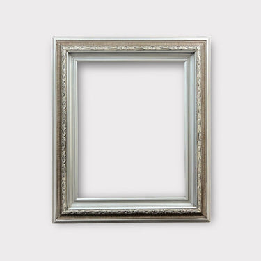 11 x 14 In Stock - Ready to Ship Traditional compo XL ornate corners wood frame, Vintage Silver, vintage wood picture frame, antique style.