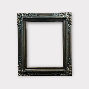 9 x 12 In stock ready to ship, Traditional compo XL ornate corners wood frame, distressed gold, vintage wood picture frame, antique style