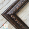 Classic compo ornate wood frame, vintage frame, wood picture frame,Rose Copper,canvas frame, custom picture frame, distressed, floral design
