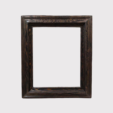16 x 20 In Stock Ready To Ship - Rustic Dark Stain Western Picture Frame, Hand Distressed Finish (Solid Wood, Custom Sizes Available)