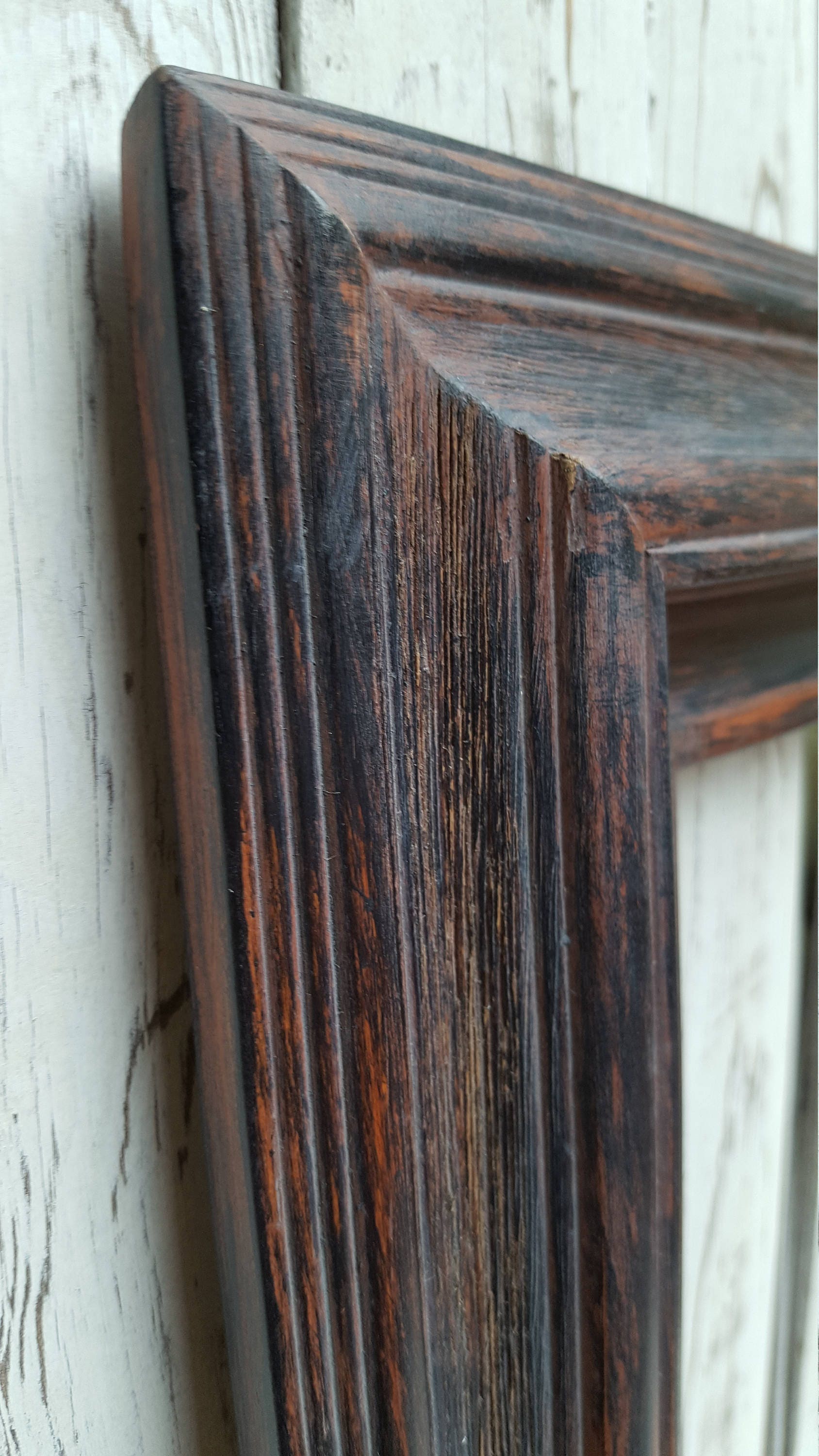 Rustic Framing 16 x 20 Rustic western style frame, wood rustic frame, rustic decor, c ...