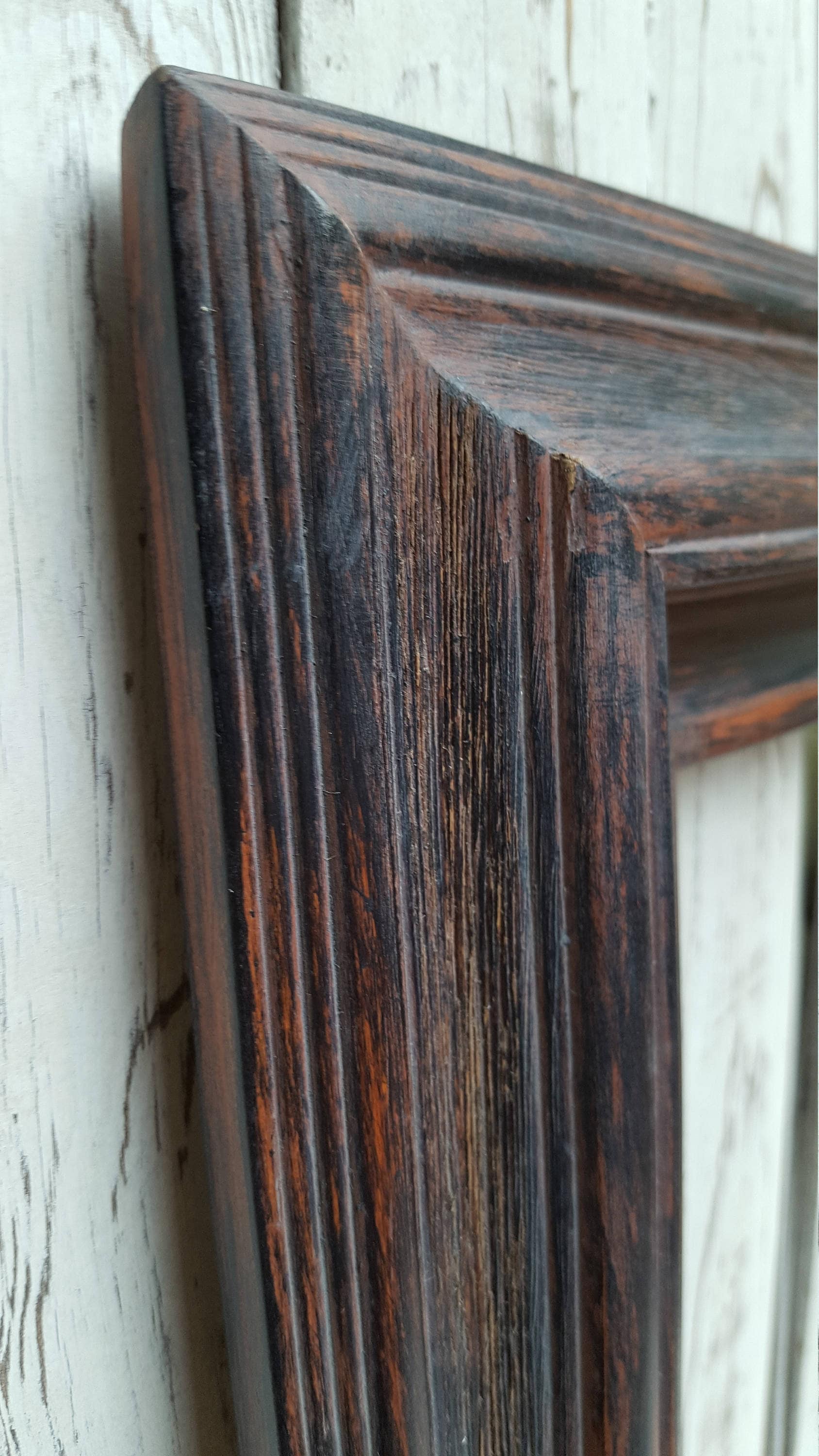 24 x 30 In Stock - Ready to Ship Rustic western style frame, wood rust ...