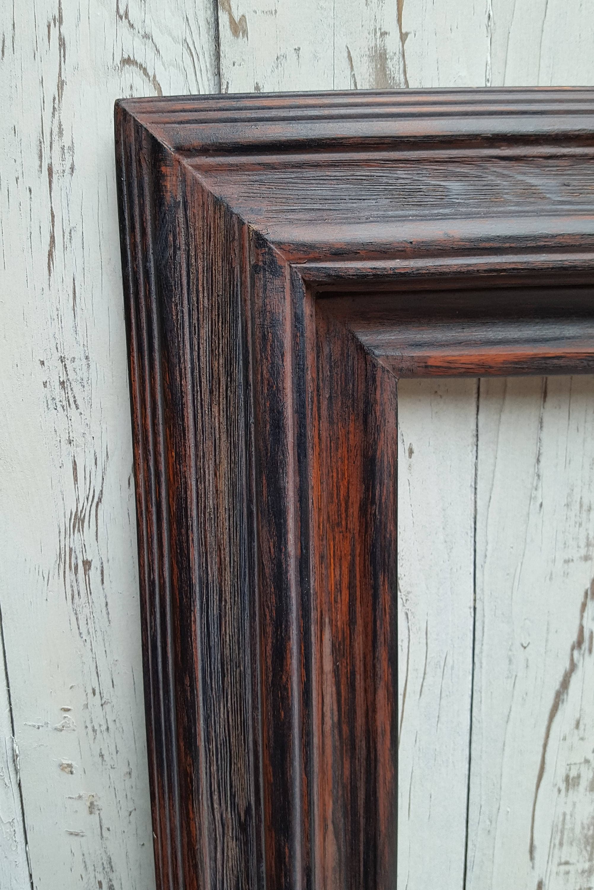 24 x 30 In Stock - Ready to Ship Rustic western style frame, wood rust ...