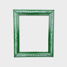 20 x 24 In Stock - Ready to Ship Custom wood frame with compo ornate trim. Distressed green frame,canvas frame,photo frame, custom made